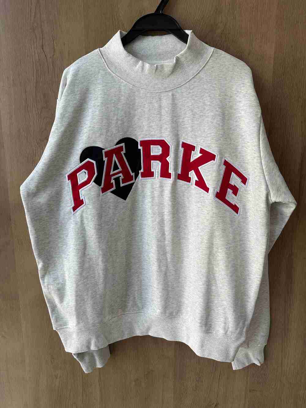 Parke Heart Mock Neck Sweatshirt